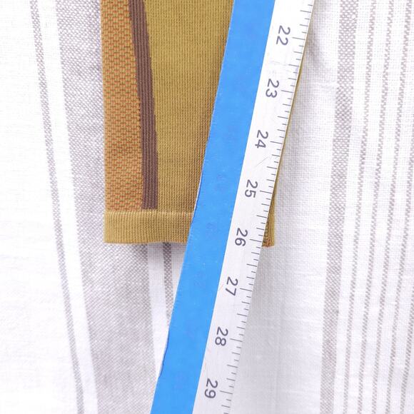 Fabletics Legging Women XL Seamless Jacquard Olive Green Stretch Knit Super Cozy - Picture 15 of 16